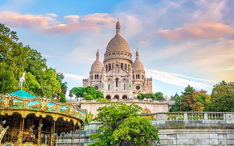 Cathédrale du Sacré Cœur à Montmartre