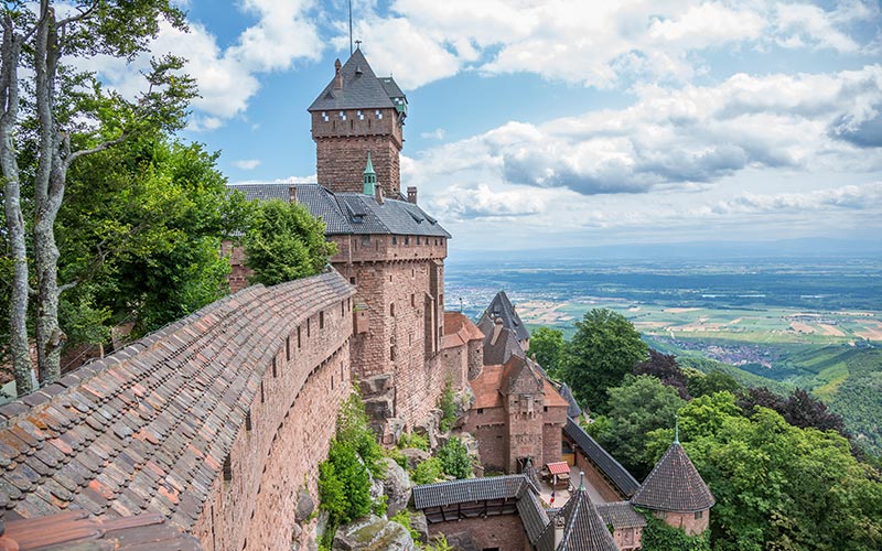 Le château du Haut-Koenigsbourg
