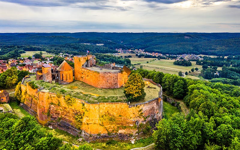 Le château de Lichtenberg 