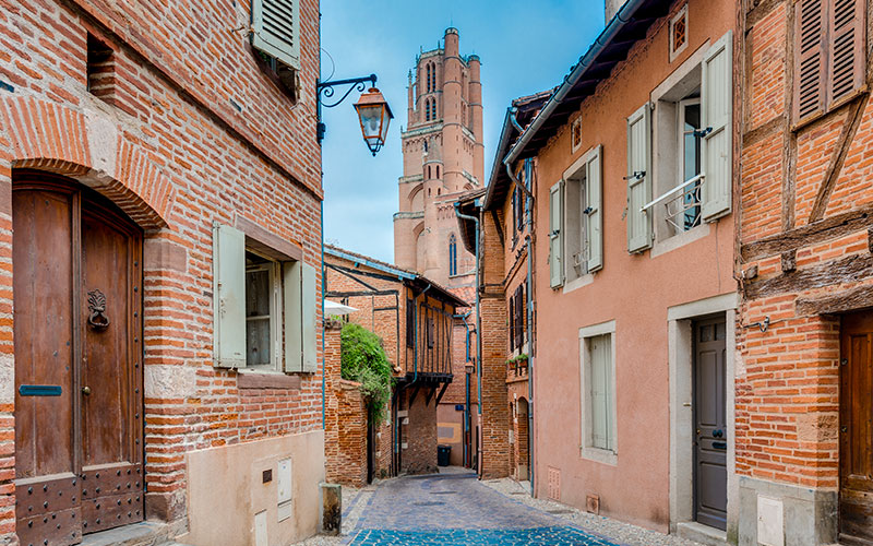 Les rues d'Albi