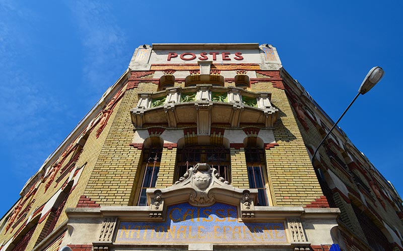 Bâtiment de style Art Nouveau à Argenteuil