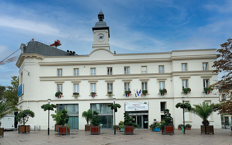 L’hôtel de ville de Aubervilliers