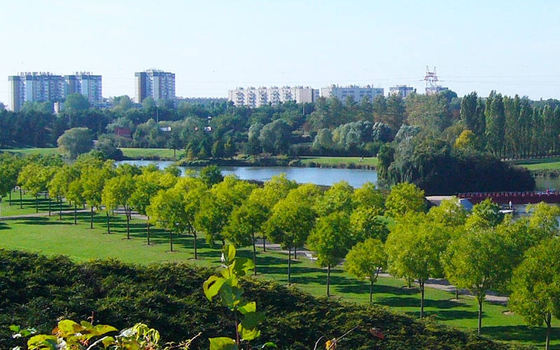 Le parc départemental du Sausset à Aulnay-sous-Bois