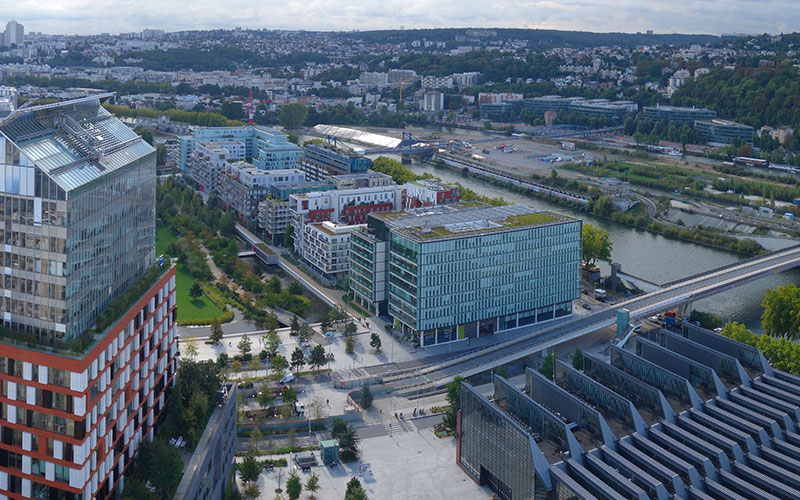 Quartier Trapeze à Boulogne-Billancourt