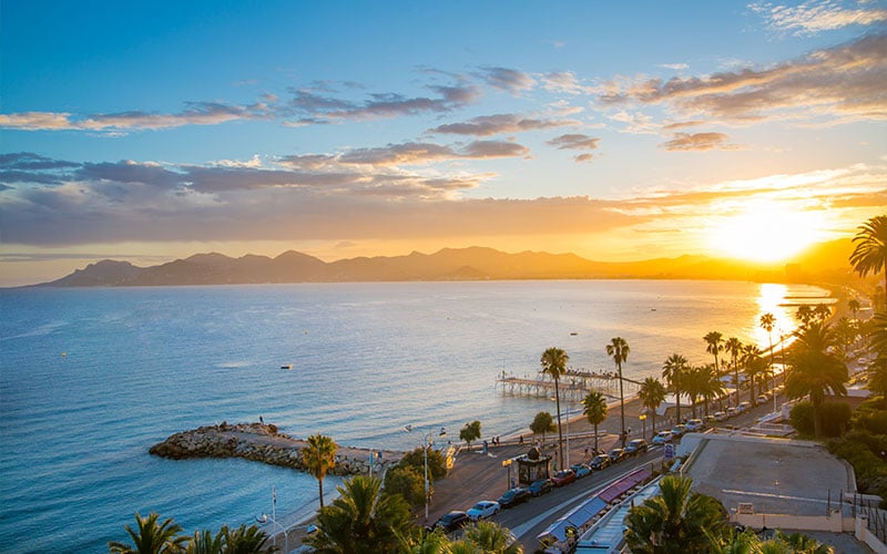 La baie de Cannes