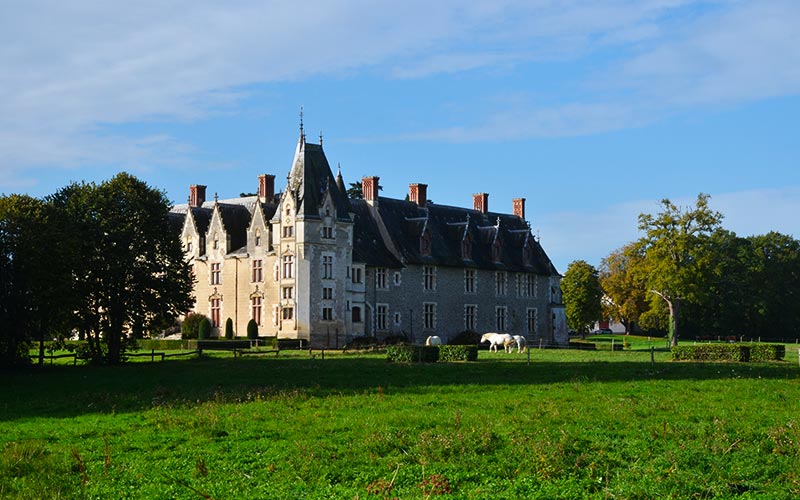 Château de la Gascherie, monument historique, vallée de l'Erdre