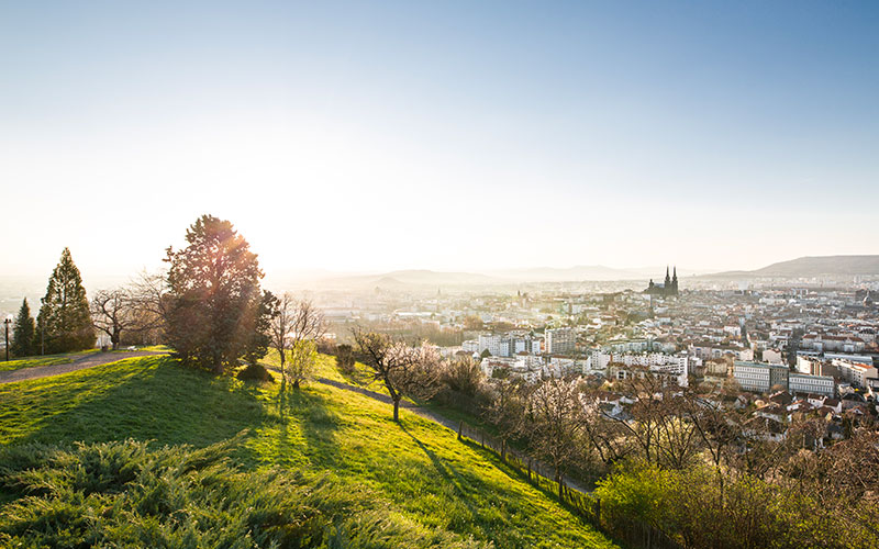 Clermont-Ferrand au petit matin