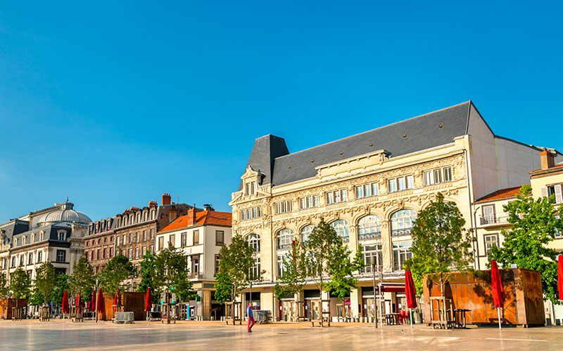 Place de Jaude à Clermont-Ferrand