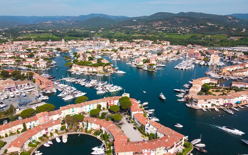 Port de Cogolin et Grimaud