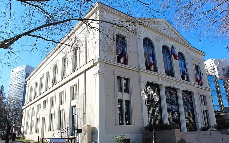 Hôtel de ville à Courbevoie