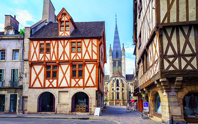 Les maisons à colombages de Dijon