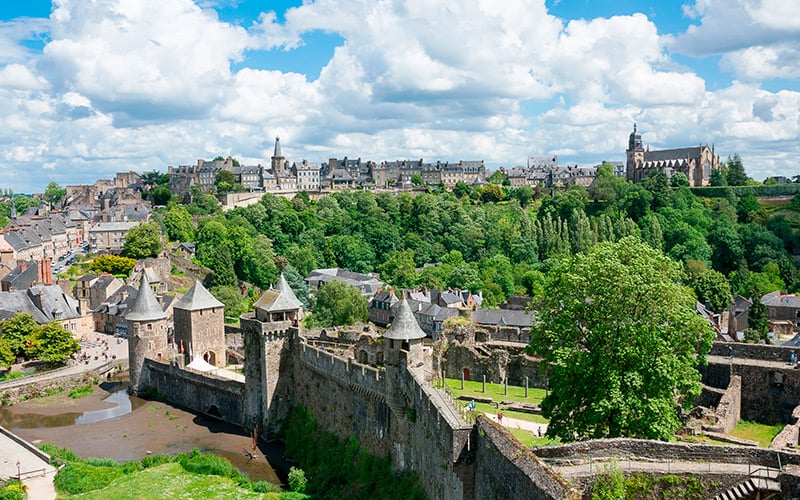 Ville forte de fougères