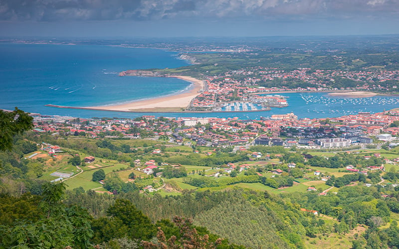 Grande plage de Hendaye