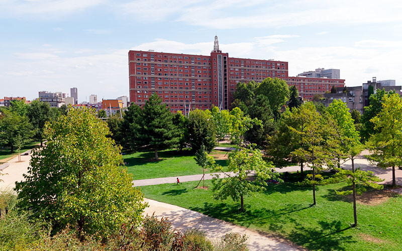 Parc des Cormailles  à Ivry-sur-Seine