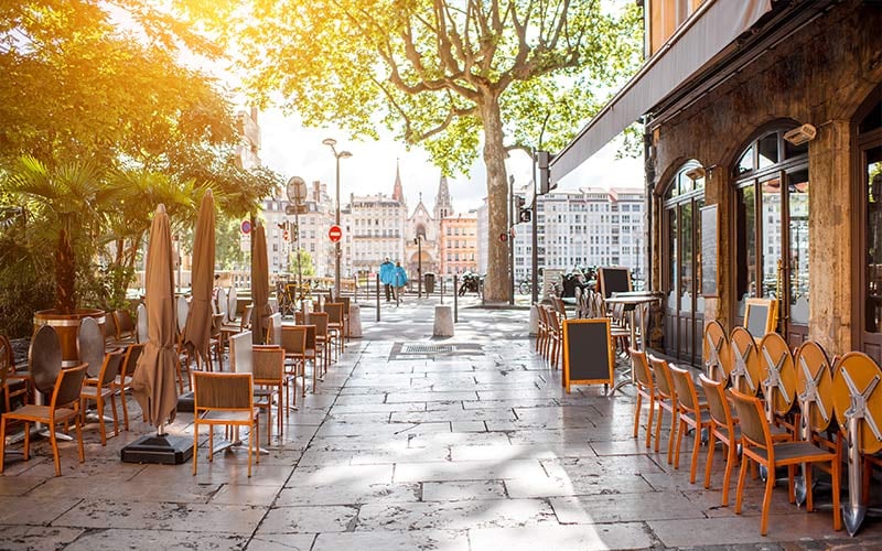 Café dans le vieux Lille