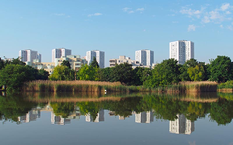 Parc Malraux à Nanterre