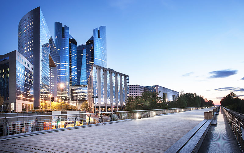 Quartier de La Defense à Nanterre