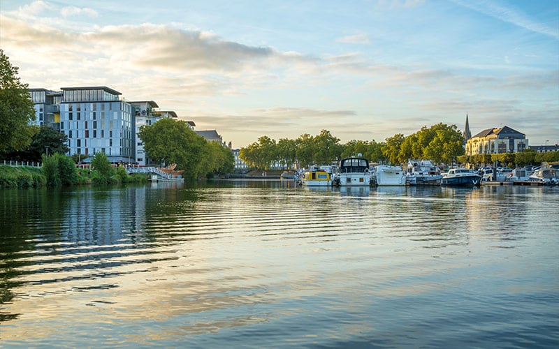 Canal Saint-Félix à Nantes