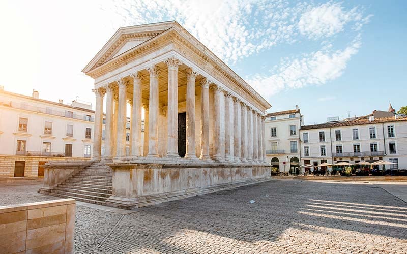 La Maison Carrée à Nîmes