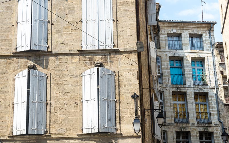 Maisons dans la ville ancienne de Pézenas