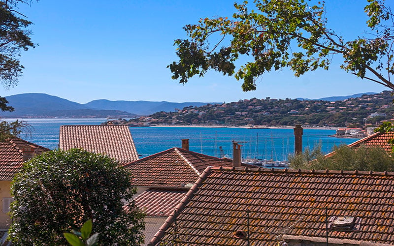 Panoramique de Sainte-Maxime et du Plan de la Tour