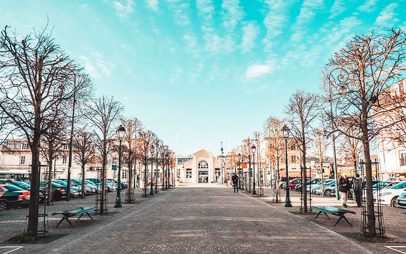 Place du Général de Gaulle à Pontoise