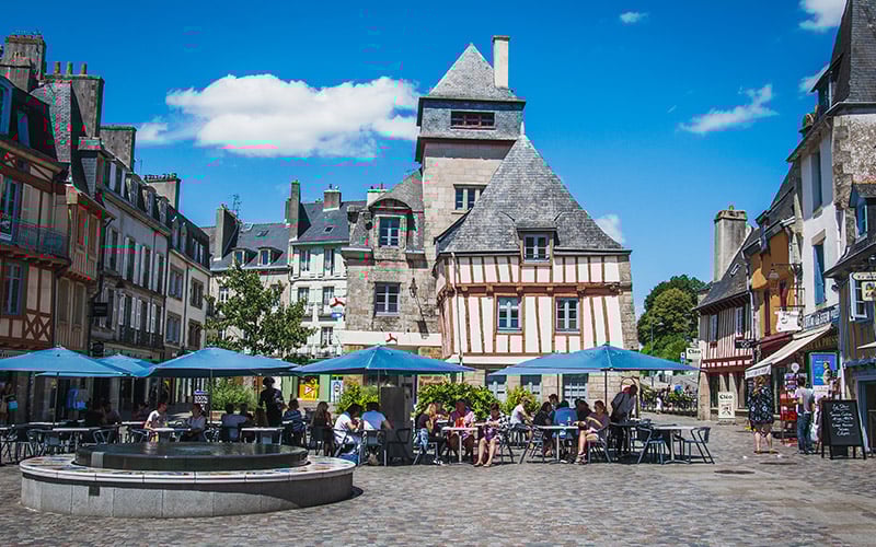 place Terre-au-Duc à Quimper