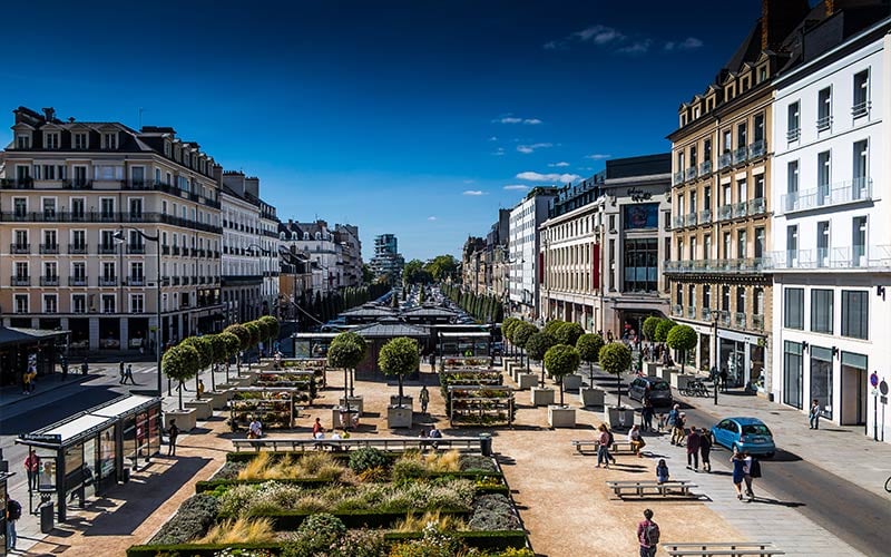 Place de la République à Rennes