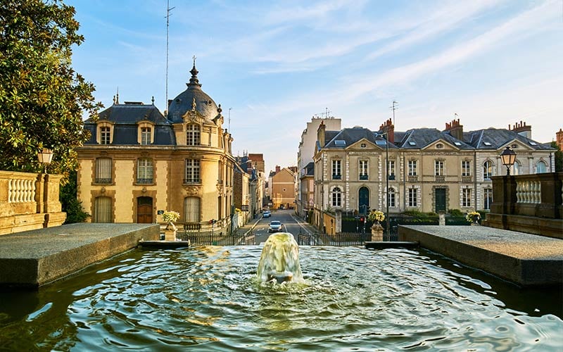 Parc Thabor à Rennes