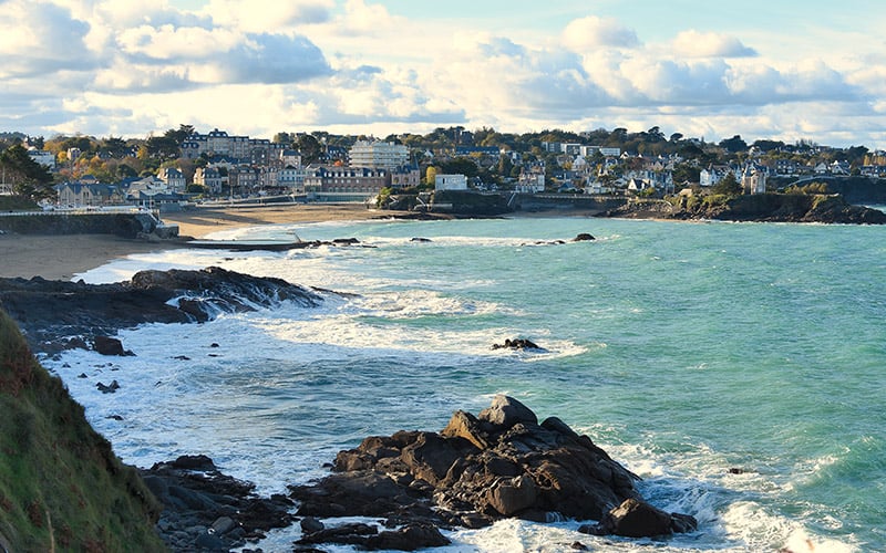Saint Saint-Quay-Portrieux dans la baie de Saint-Brieuc