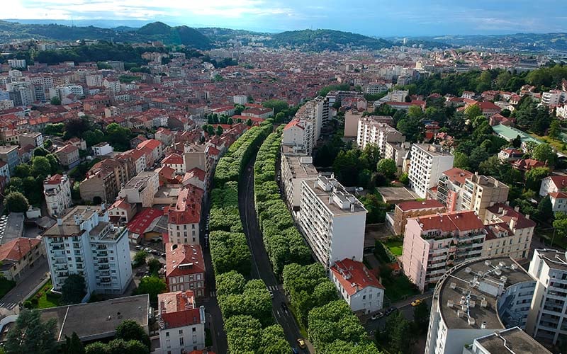 Quartier Fauriel à Saint-Etienne