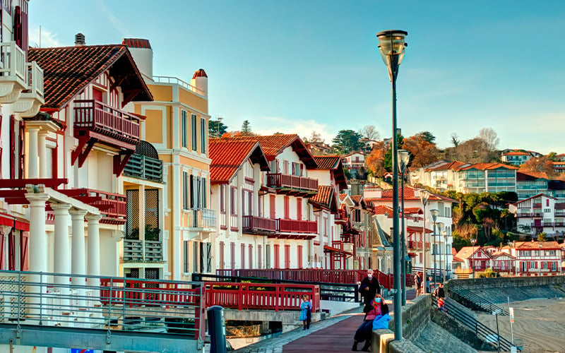 La promenade de Saint-Jean-de-Luz