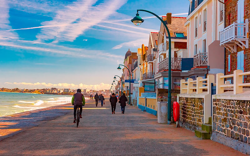 La promenade de Saint-Malo