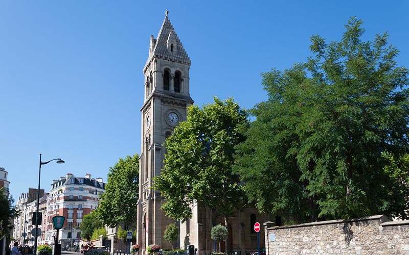 L'église de Saint-Mandé