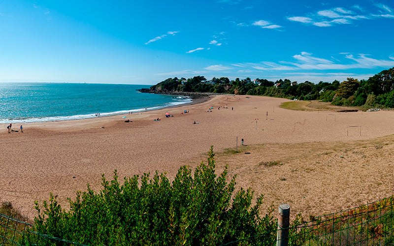 Plage de la courance à Saint-Nazaire