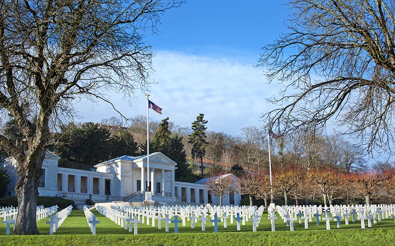 Mont Valérien - Cimetière américain à Suresnes