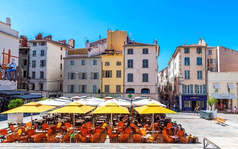 Place victor Hugo à Toulon