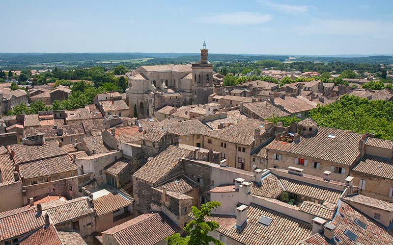 Le centre historique d'Uzès