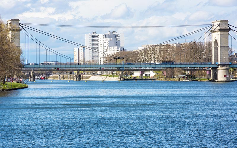 Pont du Port à l'Anglais à Vitry-sur-Seine