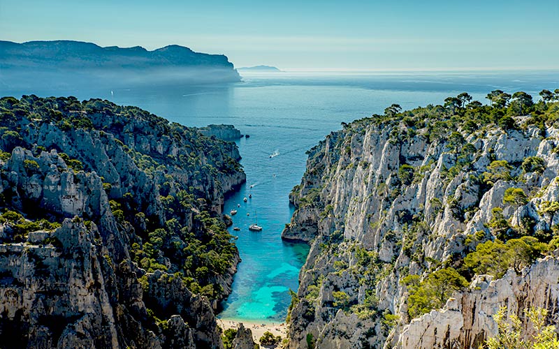 Calanque d'En-Vau à Marseille