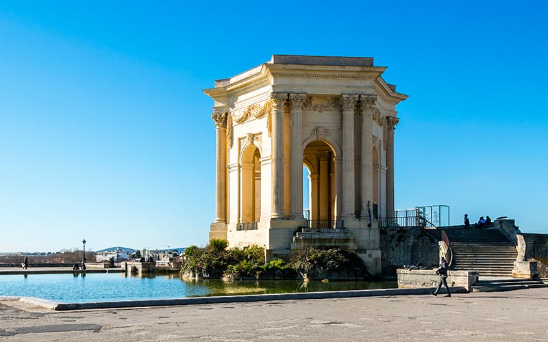 Promenade du Peyrou Ă Montpellier
