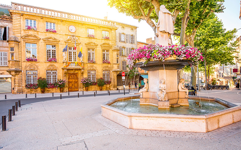 Fontaine à Salon-de-Provence