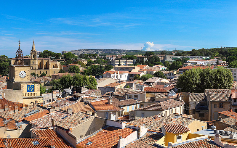 Panorama sur la ville de Salon-de-Provence