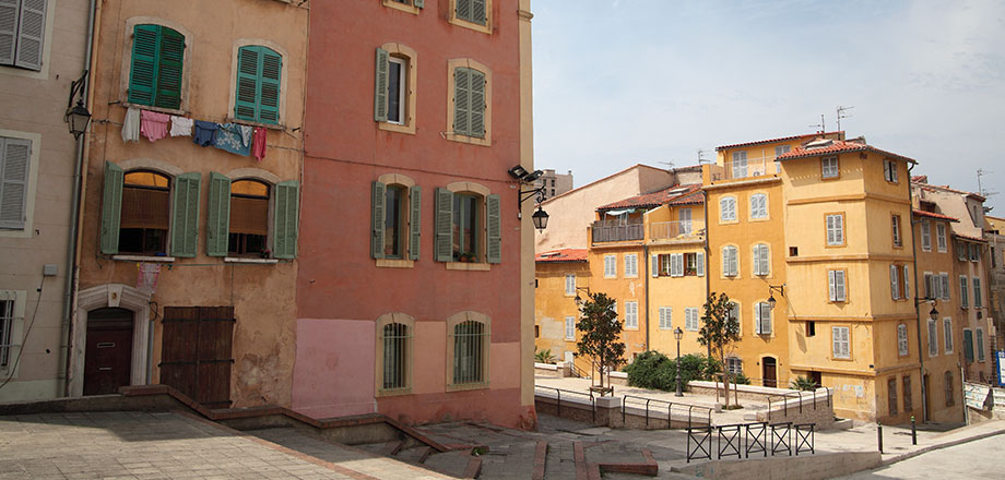 Quartier du panier à Marseille