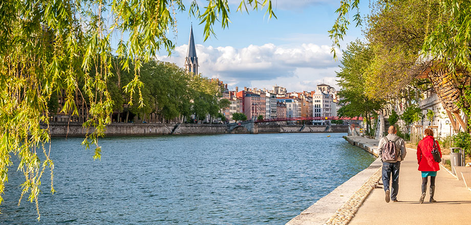 Les bords de Saône